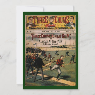 Omslag van het tijdschrift Vintage Sports Baseball