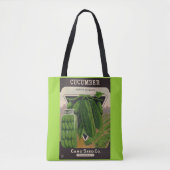 Omslag van komkommerzaad tote bag (Voorkant)