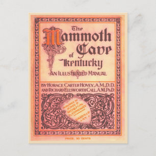  omslag van Mammoth Cave Kentucky Briefkaart