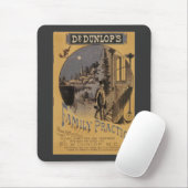 Omslag van oude boeken Doctor Dunlop's Family Prac Muismat (Met muis)