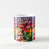 Omslag van oude sciencefiction-stripboek Rocket Sh Mok (Center)