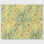 Omslag van zeewier waterpatroonpapier cadeaupapier (Vlak)