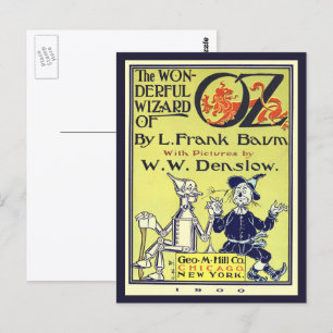 Omslagillustratie van een vintage-exemplaar van he briefkaart
