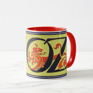 Omslagillustratie van oud boek 'De tovenaar van Oz Mok