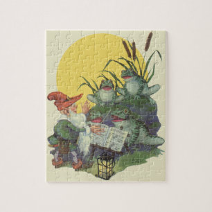 Omslagillustratie Vintage Music Magazine, Koren va Legpuzzel