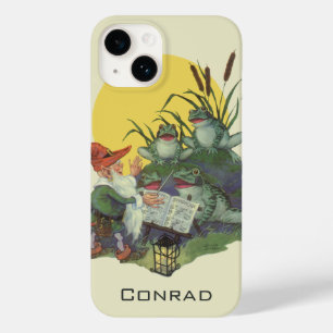Omslagkunst van Vintage Music Magazine, Etude Frog Case-Mate iPhone Case
