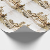 Omslagpapier met afbeelding "Notre Dame Cathedral" Cadeaupapier (Hoek)