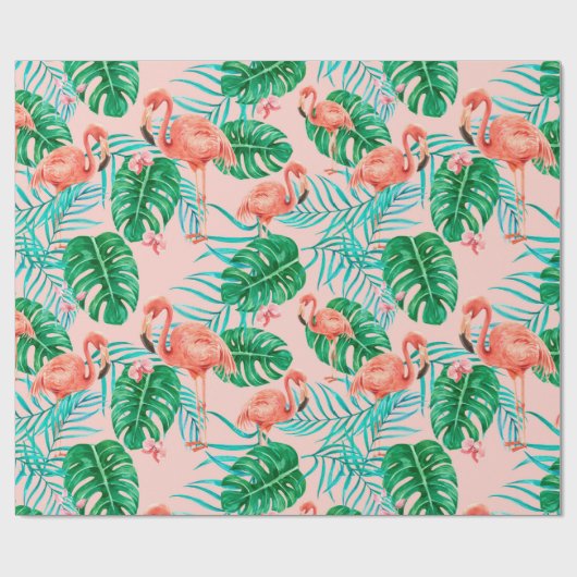 omslagpapier met zomerthema cadeaupapier (Vlak)