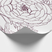 omslagpapier voor bloemen | Luxe bruiloften Cadeaupapier (Hoek)