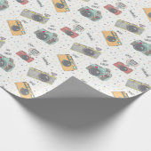Omslagpapier voor camera's die pendelen cadeaupapier (Hoek)