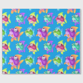 Omslagpapier voor cartoon cadeaupapier (Vlak)