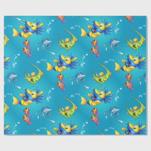 Omslagpapier voor Cartoon Cadeaupapier