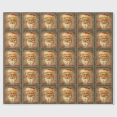 omslagpapier voor de kerstman cadeaupapier (Vlak)