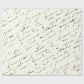 omslagpapier voor Frans script Cadeaupapier (Vlak)