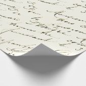  omslagpapier voor Frans script Cadeaupapier (Hoek)