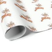  omslagpapier voor rendieren cadeaupapier (Rol Hoek)