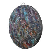 Omsloten Dartboard Dartbord (Voorkant Rechts)