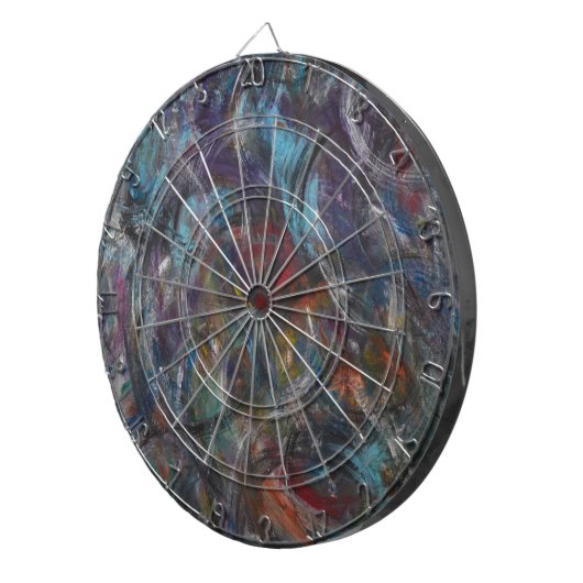 Omsloten Dartboard Dartbord (Voorkant Rechts)