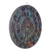 Omsloten Dartboard Dartbord (Voorkant Links)