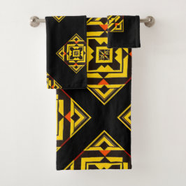 Omtrek Afro - Coll. Afro Bath Bad Handdoek