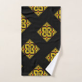 Omtrek Afro - Coll. Afro Bath Bad Handdoek (Handdoek)