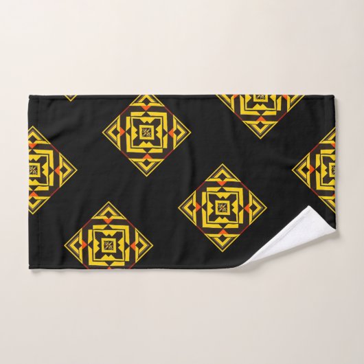 Omtrek Afro - Coll. Afro Bath Bad Handdoek (Handdoek)