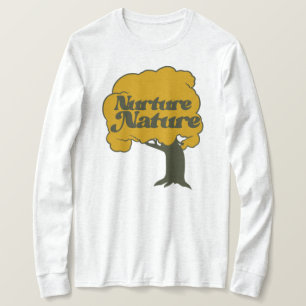 Omtreksel van de Natuur van het zenuwstelsel T-shirt
