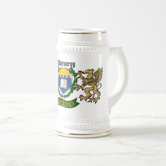 O'Mulconroy/Conroy Irish Shield Bierpul (Voorkant rechts)