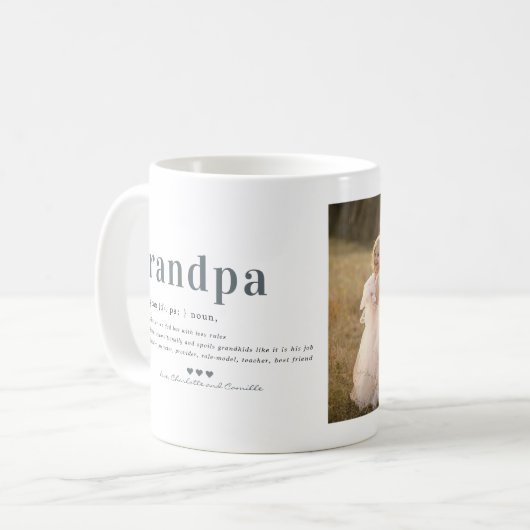 Omvang | 3 Foto-collage Koffiemok (Voorkant links)