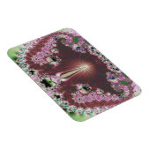 Omvat in Roze Abstracte Magnet Magneet (Rechterzijde)