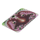 Omvat in Roze Abstracte Magnet Magneet (Linkerzijde)