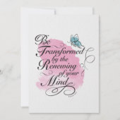 Omvormen en vernieuwen - Romeinen 12 : 2 (Voorkant)