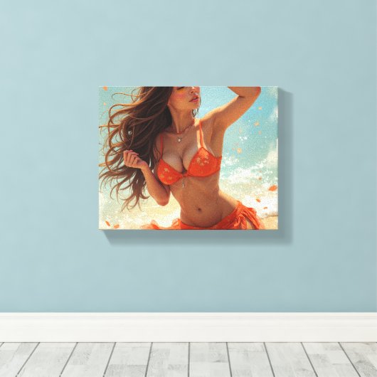 Omwikkeld canvas (C.C) (Insitu (Houten vloer))