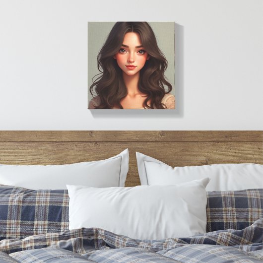 Omwikkeld canvas (C.C) (Insitu (Slaapkamer))