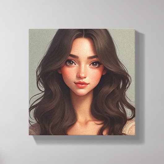 Omwikkeld canvas (C.C) Afdruk (Voorkant)