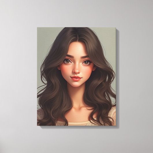 Omwikkeld canvas (C.C) Afdruk (Voorkant)