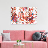 omwikkelde canvasafdruk canvas afdruk (Insitu (Woonkamer))