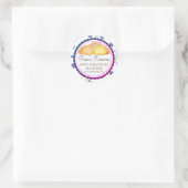 Omzetbakkerijzegels Ronde Sticker (Tas)