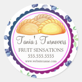 Omzetbakkerijzegels Ronde Sticker