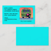 OMZETTING VAN CAMPING ~ VISITEKAARTJES! VISITEKAARTJE (Voorkant / Achterkant)