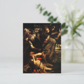 Omzetting van St. Paul door Briefkaart Caravaggio (Staand voorkant)