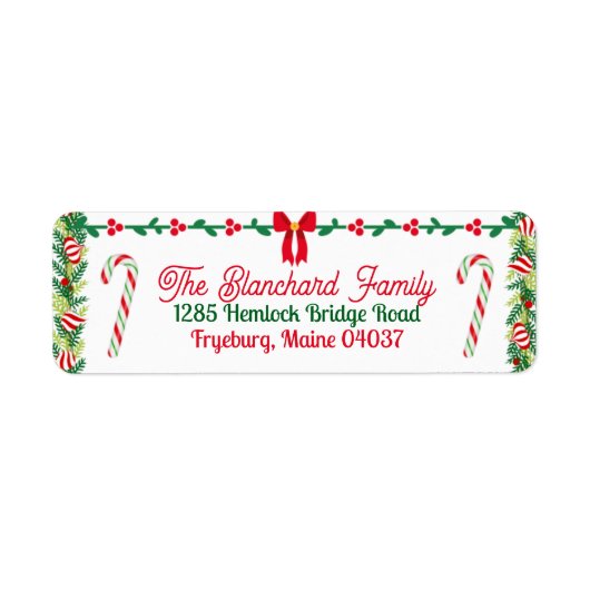 omzoomde en snoeprietjes etiket (Voorkant)