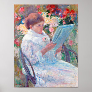 On a Balcony, Mary Cassatt Poster