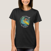 On A River Rowing Kayak Canoe T-shirt (Voorkant)