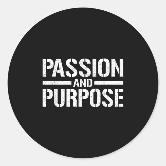 On And Purse Ronde Sticker (Voorkant)