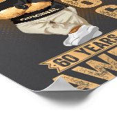 (on Back) February 1966 60th Birthday 60 Years Ted Poster (Hoek)