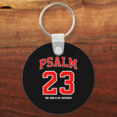 (on Back) Psalm 23 The Lord Is My Shepherd  Sleutelhanger (Voorkant)