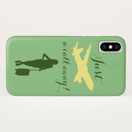 On Call Case-Mate iPhone Case (Achterkant (horizontaal))