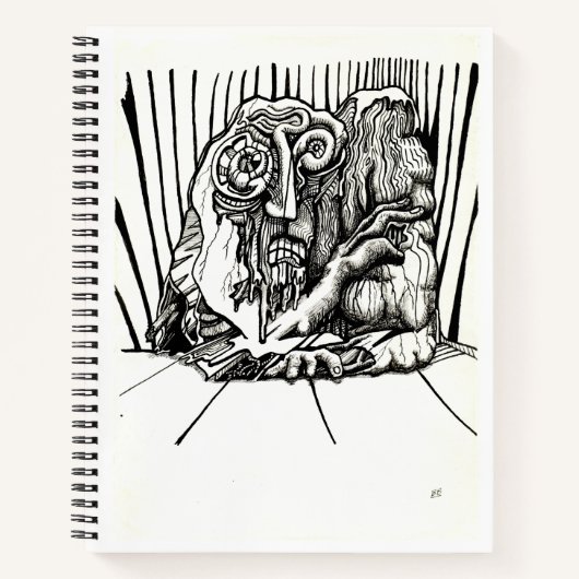 On Edge, by Brian Benson Notitieboek (Voorkant)