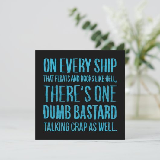 On Every Ship (Staand voorkant)